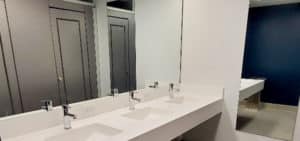 New Student Bathroom in Goodman Hall