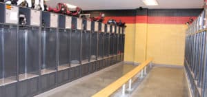 Northeast High Field House Locker Room