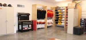 Northeast High School Field House Equipment Room