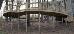 Elevation of Woodland Walkway
